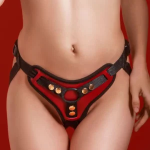 Strap-On Harness Red