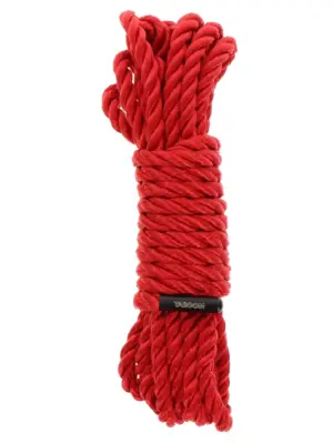 Bondage Rope 5 meter 7 mm Red