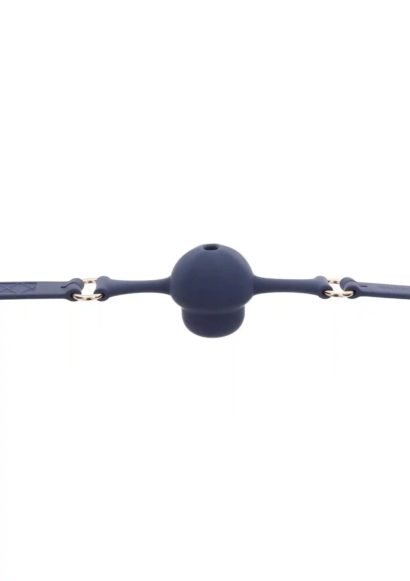 Silicone Mouth Gag Blue - obrazek 10