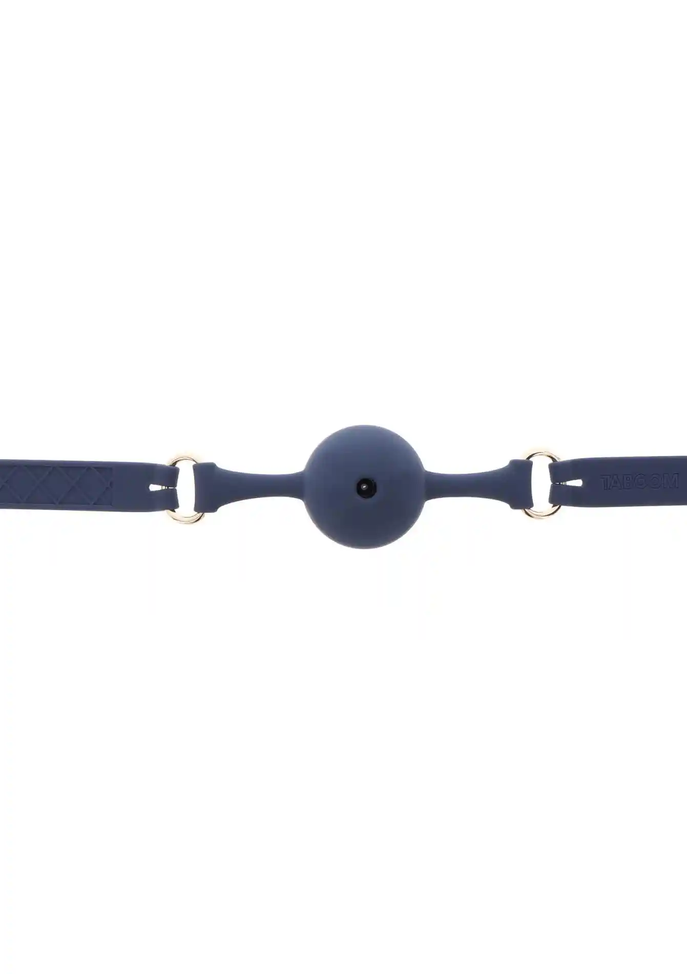 Silicone Mouth Gag Blue - obrazek 4