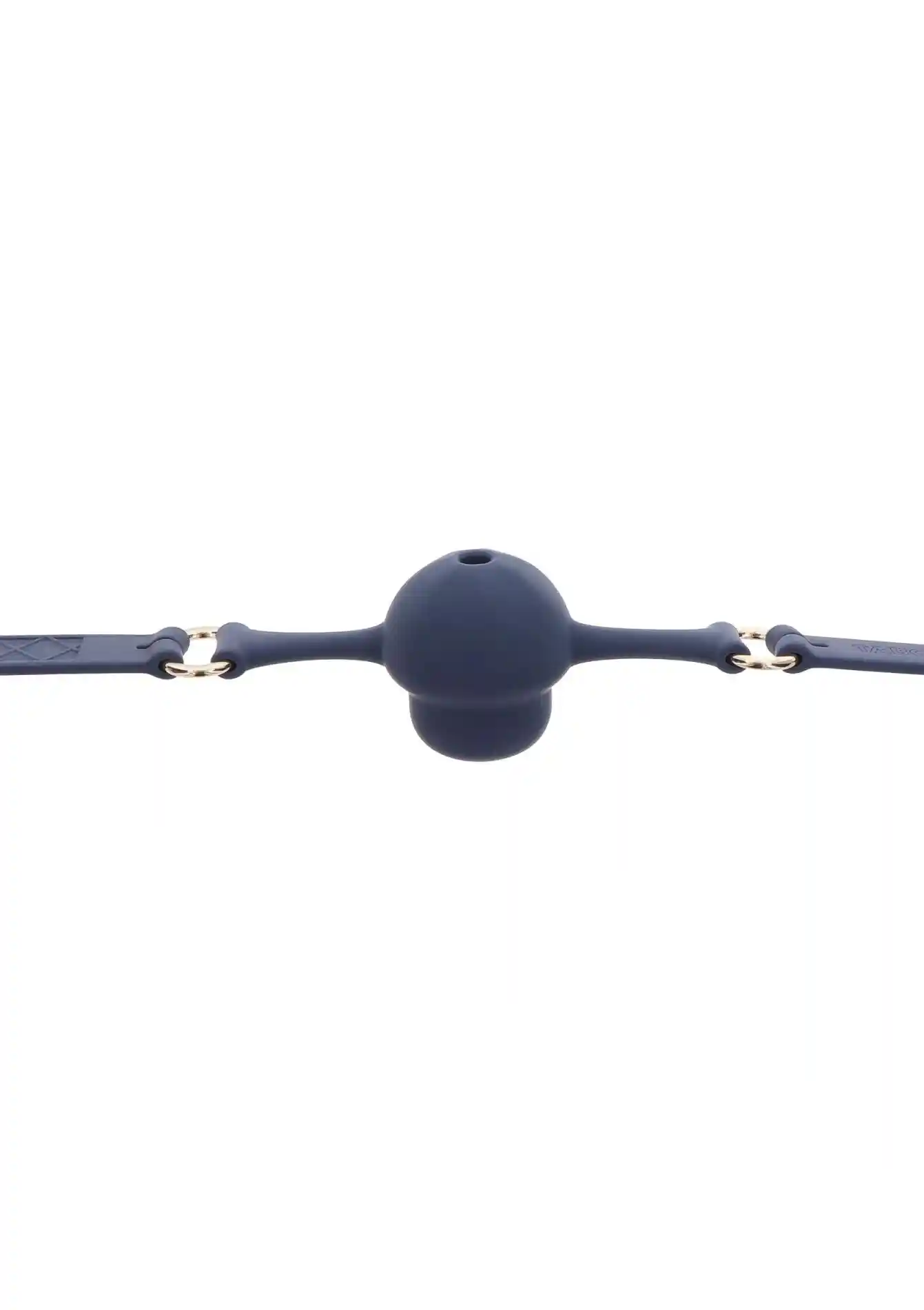 Silicone Mouth Gag Blue - obrazek 5
