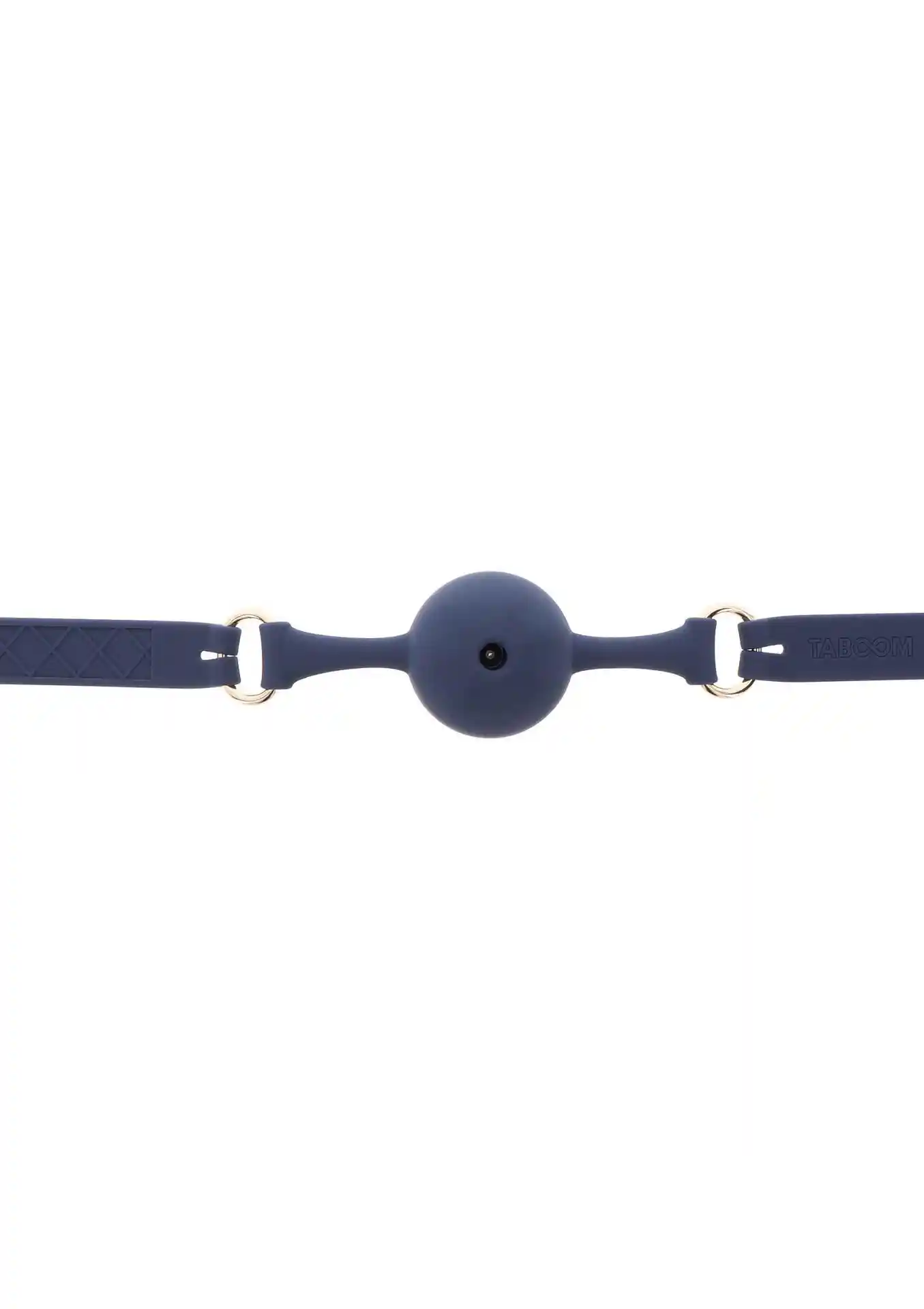 Silicone Mouth Gag Blue - obrazek 9