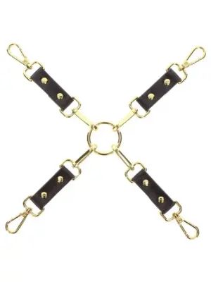 Studded Hogtie Black