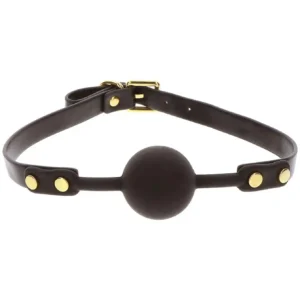 Studded Mouth Gag Black