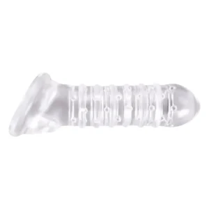 Ribbed Sleeve Transparent
