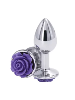 Rose Buttplug Small Purple