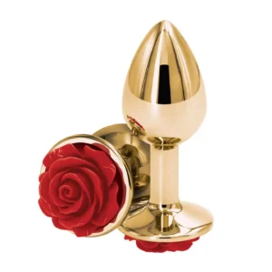 Rose Buttplug Small Red