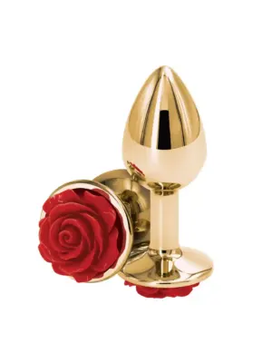 Rose Buttplug Small Red