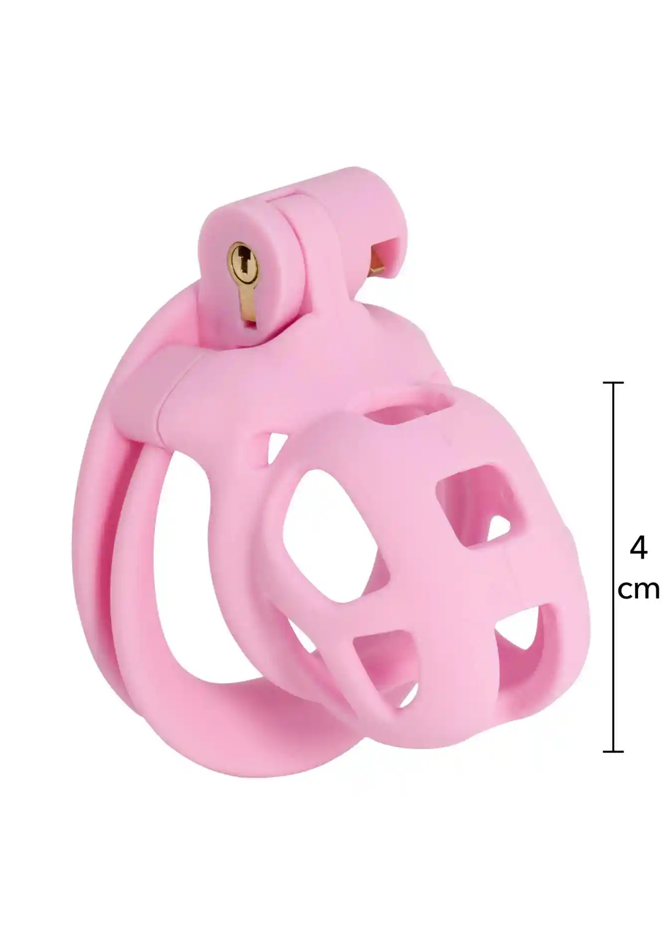 Penis Prison Cock Cage X-Short Pink - obrazek 4