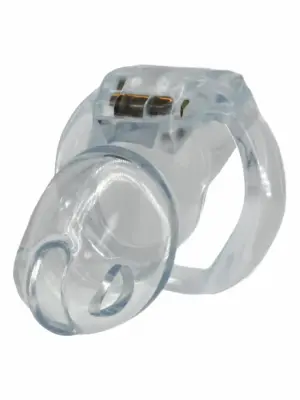 Clear Control Cock Cage Long