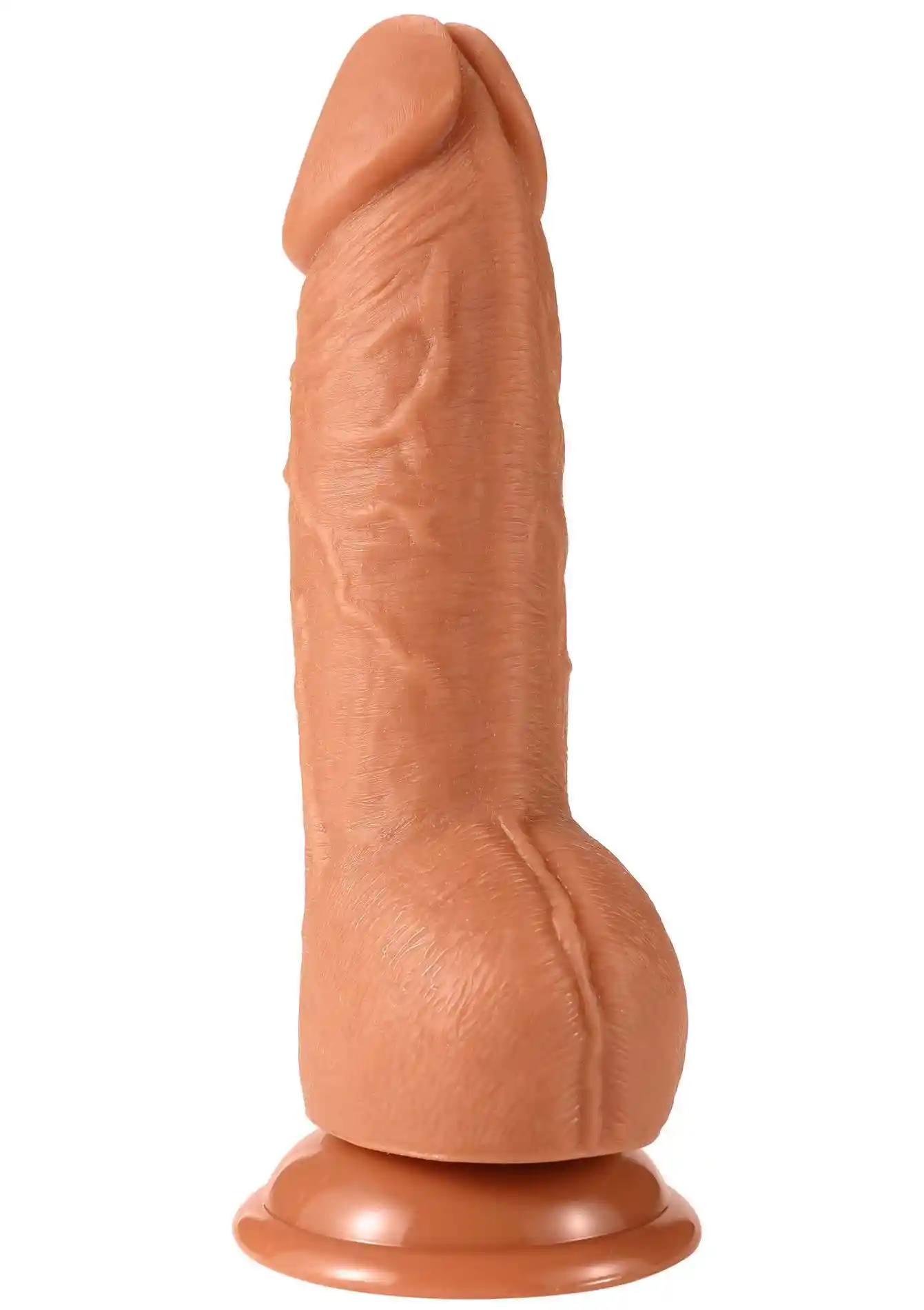 Realistic Dildo PVC 18 cm - obrazek 4