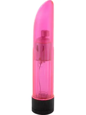 Crystal Ladyfinger Vibrator Pink