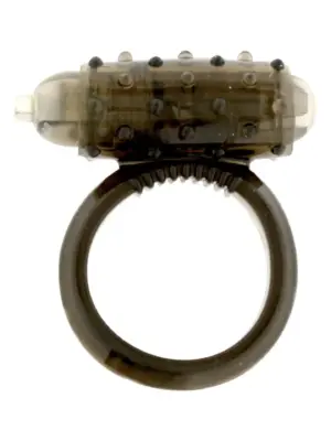 Mini Vibrating Cockring Black