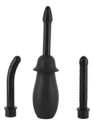 Anal Douche Kit Black