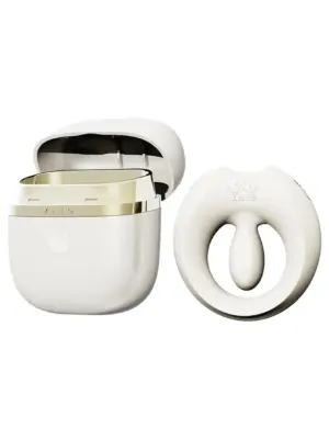 Apis Vibrating Couples Ring White