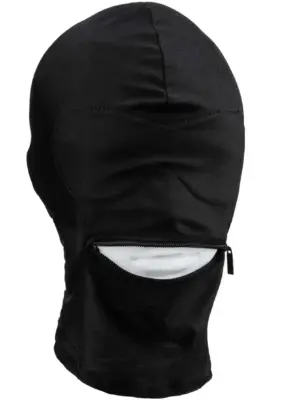 Maska Fetish Hood z Otworem na Usta