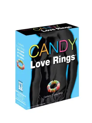 Candy Love Rings 3pcs Assortment