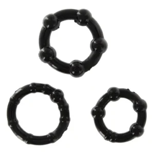 Stay Hard - Three Rings Black