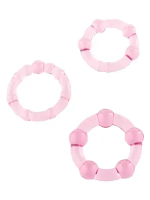 Stay Hard - Three Rings Pink