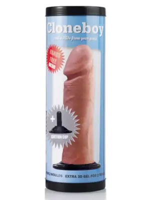 Dildo Silikonowy Cloneboy z Przyssawką Różowy