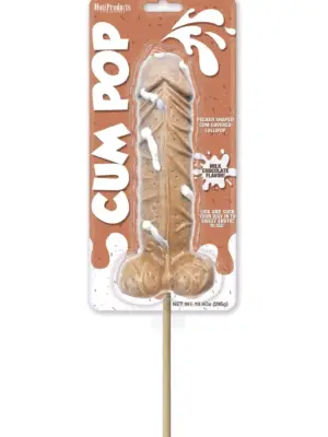 Chocolate Flavoured Cum Pops Brown skin tone