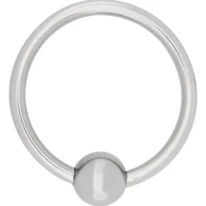 Acorn Ring 30 mm Silver