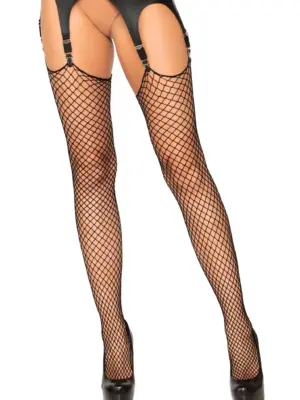 Industrial Net Stockings Black