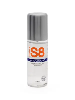 S8 WB Cooling Anal Lube 125ml Cooling