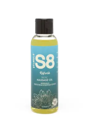 S8 Massage Oil 125ml French Plum & Egyptian Cotton