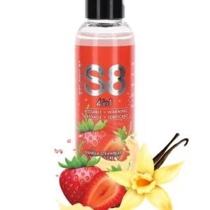 S8 4-in-1 Dessert Lube 125ml Strawberry