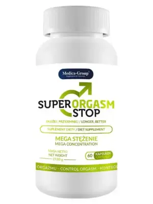 Supl.diety-Super Orgasm Stop  - 60 caps