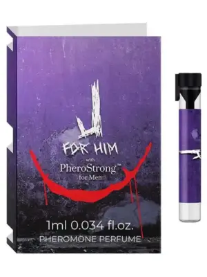TESTER J for Him with PheroStrong for Men 1ml