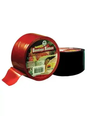 Tasiemka do Bondage'u 5cm/18m Czarna