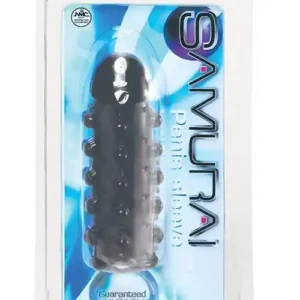 SAMURAI PENIS SLEEVE BLACK