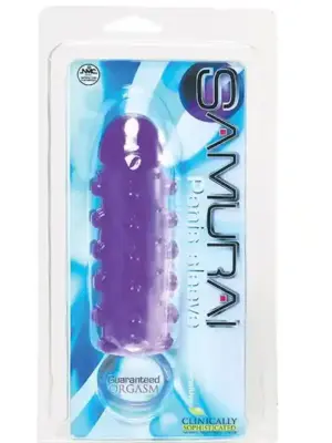 SAMURAI PENIS SLEEVE PURPLE