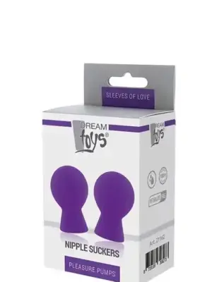 PLEASURE PUMPS NIPPLE SUCKERS PURPLE