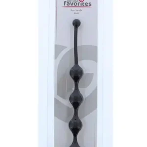ALL TIME FAVORITES FOUR BEADS ANAL BLACK