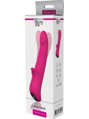 VIBES OF LOVE HONEY BEAR MAGENTA
