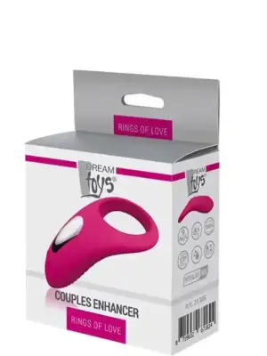 RINGS OF LOVE COUPLES ENHANCER MAGENTA