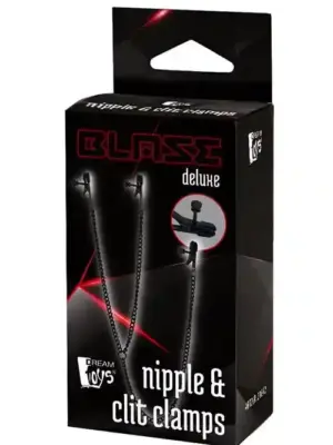 BLAZE DELUXE NIPPLE & CLIT CLAMPS