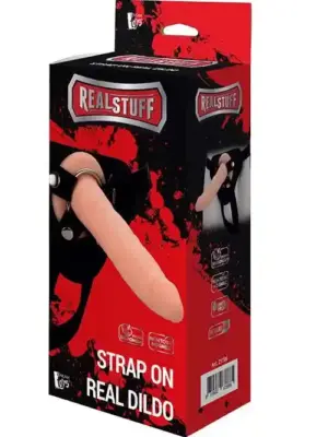 REALSTUFF STRAP ON REAL DILDO