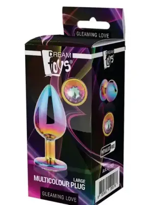 GLEAMING LOVE MULTICOLOUR PLUG LARGE