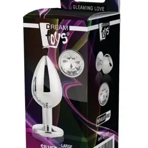 GLEAMING LOVE SILVER PLUG LARGE