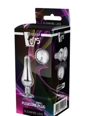GLEAMING LOVE SILVER PLEASURE PLUG S