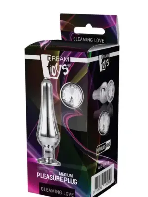 GLEAMING LOVE SILVER PLEASURE PLUG M