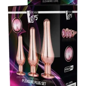 GLEAMING LOVE PLEASURE SET ROSE GOLD