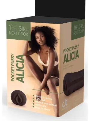 Masażer Realistycznej Waginy Alicia 10,5cm TPE