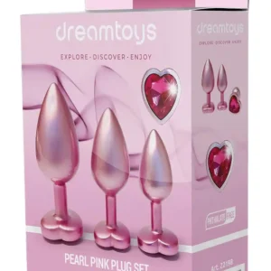 GLEAMING LOVE MATTE PINK PLUG SET