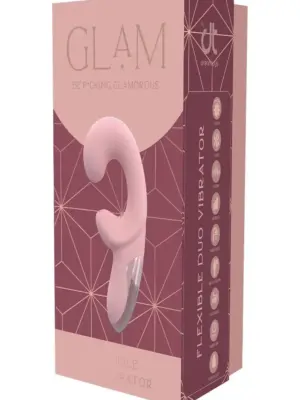 Wibrator Dwufunkcyjny Glam Flexible Duo