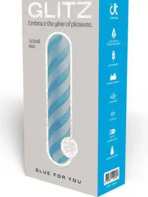GLITZ BLUE FOR YOU BULLET VIBRATOR